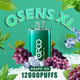 BECO Osens XL Disposable Device 12000 -grape-ice