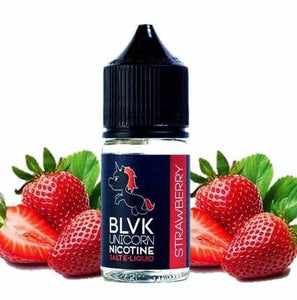 BLVK UNICORN NIC SALTS E-JUICE - strawberry