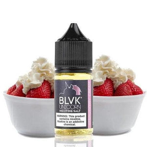 BLVK UNICORN NIC SALTS E-JUICE - strawberry-cream