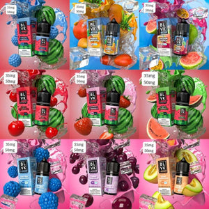 Blvk Bar Saltnic 30ml E-liquid-flavors