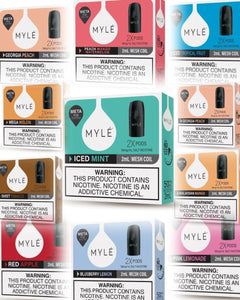 MYLE META V5 PODS -flavors