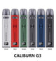 UWELL CALIBURN G3 POD KIT -ALL-COLORS