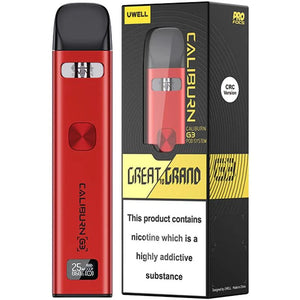 UWELL CALIBURN G3 POD KIT - RED