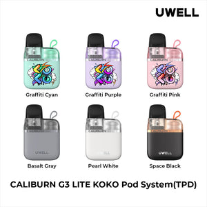 Uwell Caliburn G3 Lite Koko Pod Kit.