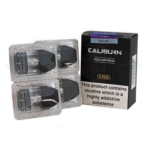Uwell Caliburn Pod Cartridge 1.4 Ohm 4 pack 