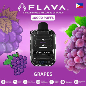 FLAVA Nimmbox 10000 Puffs Disposable Device - grapes