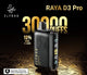 Elf Bar Raya D3 Pro 30,000 Puffs Disposable Device.