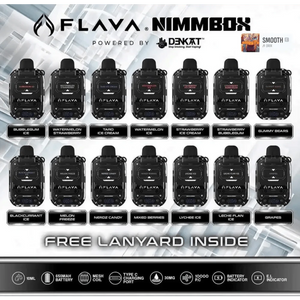 FLAVA Nimmbox 10000 Puffs Disposable Device - flavors