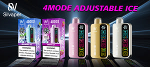 Silvaper Ice Control 40000 Puffs Disposable Device.